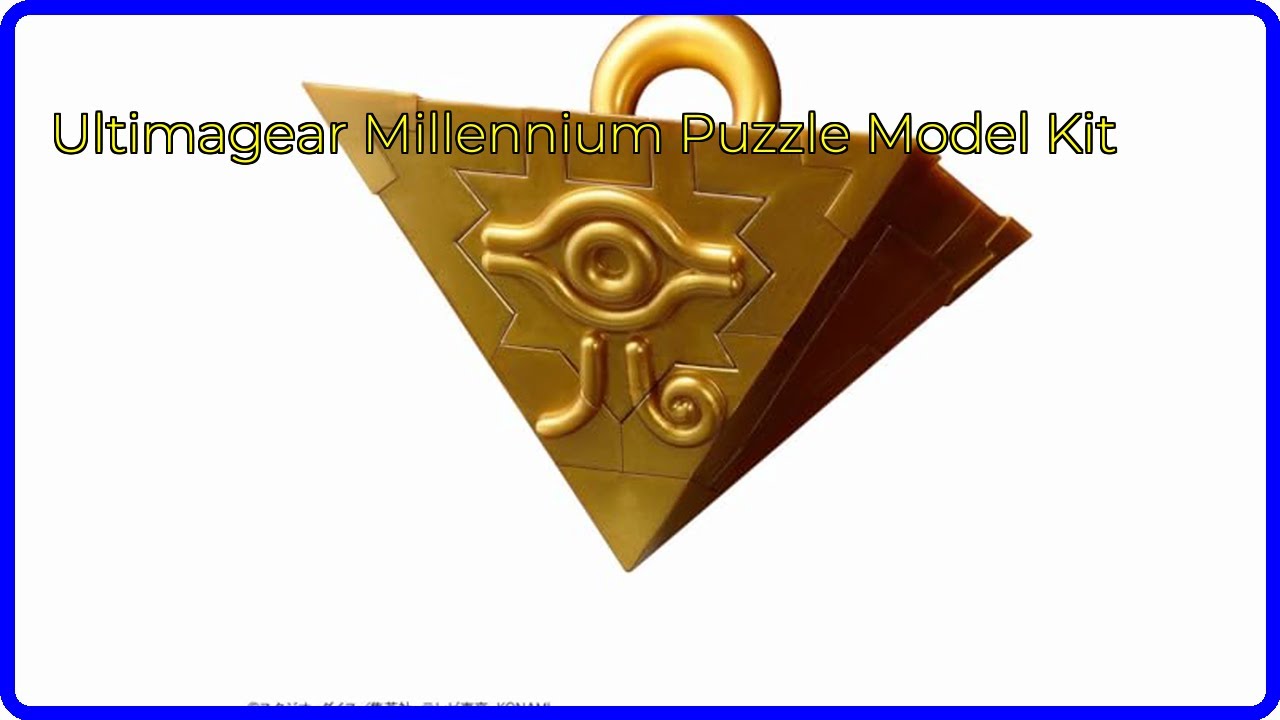 REVIEW (2026): Ultimagear Millennium Puzzle Model Kit. First Look.