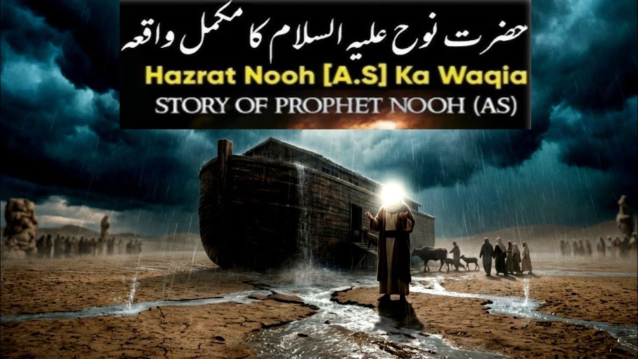 Story Of Prophet Nooh A.S |Toofane Nooh Ka Waqia| Life Of Prophet Nuh ...