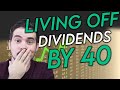 How Much Money Invested to Live Off Dividends by 40 -$1,000 A Month