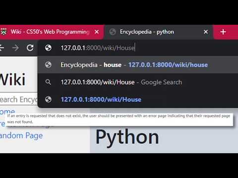 Project1 - CS50 Web Programming with Python and Javascript GeloFunz