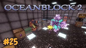 Oritech Lasering & Fragmenting - E25 - Oceanblock 2 Modded Minecraft