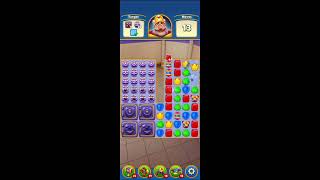 Royal Match Level 187 Walkthrough - NO BOOSTERS & NO BUTLER'S GIFT