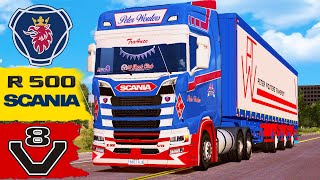 World Truck Driving Simulator #6 | SCANIA R500 V8 SOUND | ETS2 Mobile screenshot 3