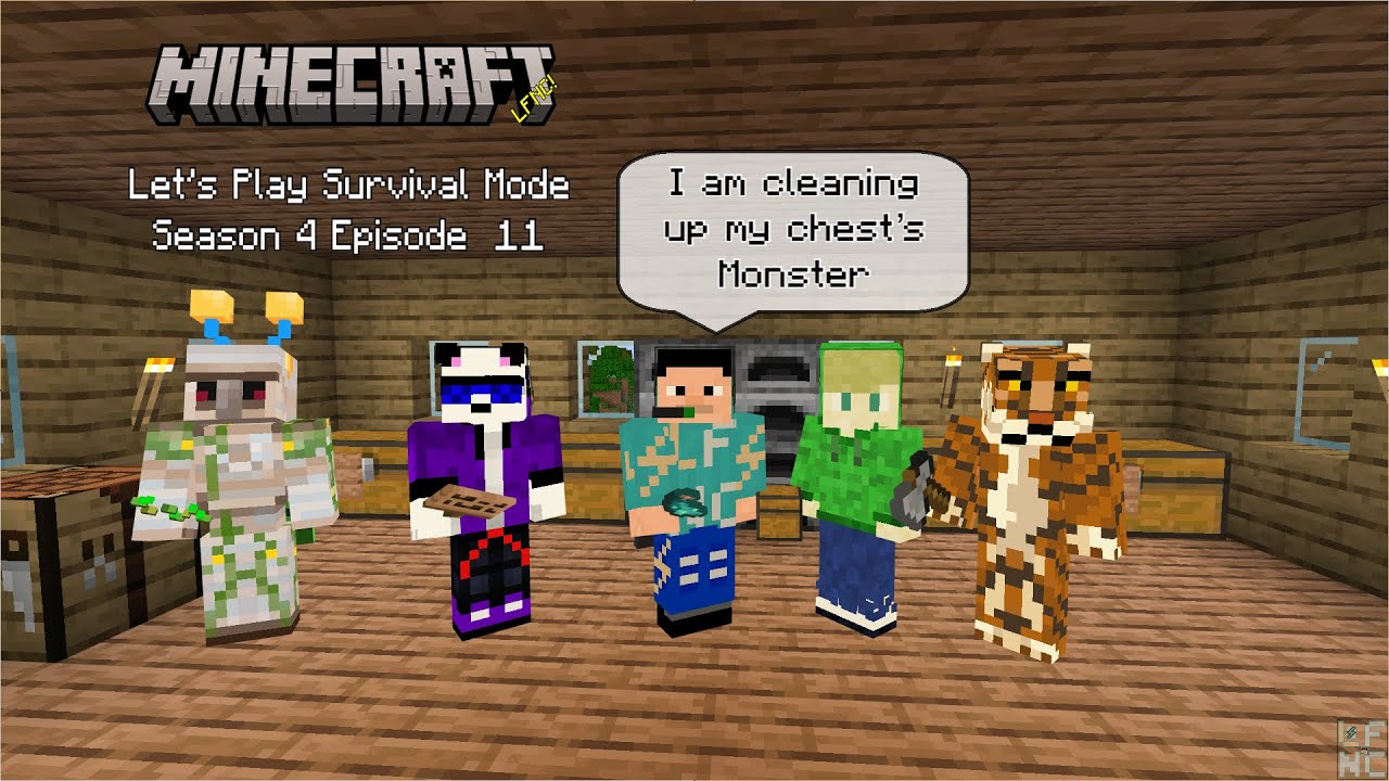 Minecraft Let's Play Survival Mode Season 4 Episode 11 - YouTube
