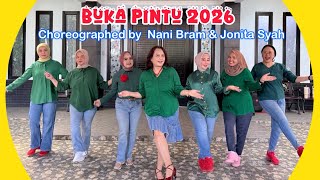 Buka Pintu 2026 Line Dance/ Choreographed by Nani Bram & Jonita Syah/ 💃By Ladies 34💙