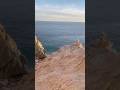 Exploring cliffs above the ocean in Cabo 🌊 #cabosanlucas#mexico#cliff#travelshorts