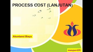 Process Cost II - Part 1
