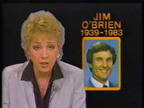Death of Channel 6's Jim O'Brien - 9/26/83 12 Noon...