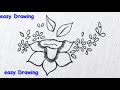 How to Draw a Hibiscus Flower Easy 🌺How to Draw a Hibiscus Flower Step by Step