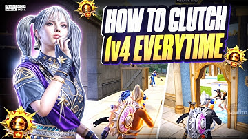 How to Clutch 1v4 in BGMI (Strategies) Part 2