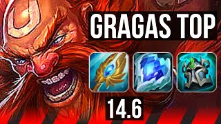GRAGAS vs AATROX (TOP) | 7/1/10, 600+ games | EUW Master | 14.6
