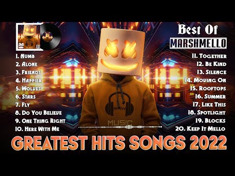 Marshmello - Greatest Hits 2022 | Top 100 Songs Of The Weeks 2022 - Best Playlist Full Album 2022