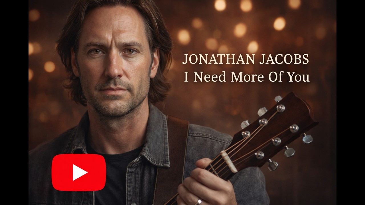 “I Need More of You” | Jonathan Jacobs | Official Video | Song about love, friendship, life and loss