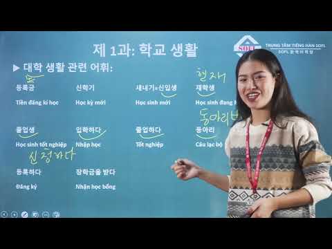 Video [TOPIK 3] Từ vựng tiếng Hàn Trung cấp 3 - Bài 1 - youtube