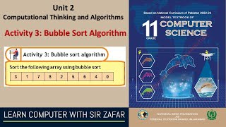 Step-by-Step Bubble Sort: Activity 3 | Computation Thinking & Algorithms | Grade 11 Computer Science