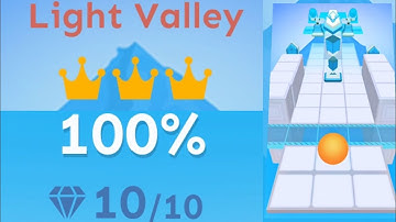 [Rolling Sky Edit] Rolling Zealous | Light Valley | 100% Perfect All Gems And Crown