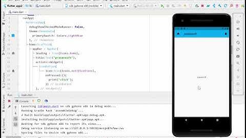 ภาพรวมการสร้างโมบายแอพ ด้วย Android Studio และ Flutter