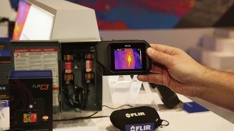FLIR Wärmebildkamera C3 – leistungsfähige Wärmebildkamera im Taschenformat