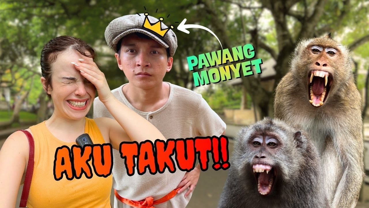PALING TAKUT SEJAK DI INDONESIA!😖 UNTUNG ADA PAWANG MONYET DIMAS SENOPATI🤘