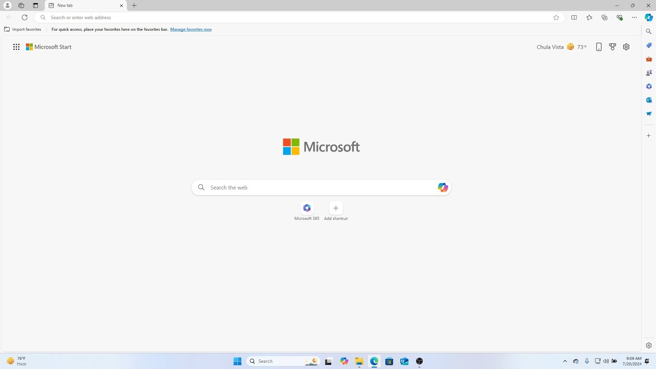 Make the Microsoft Edge browser look clean in 42 seconds.