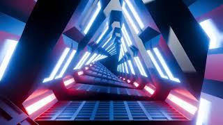 Cyber Triangle Tunnel Background Video - Screensaver background