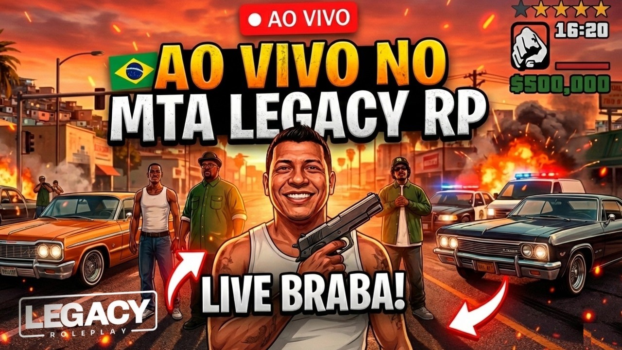 Mta Rp Tag AO VIVO - GTA MTA RP – FACÇÃO EM AÇÃO NO LEGACY ROLEPLAY! - YouTube