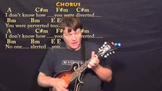 Miniatura del video "While My Guitar Gently Weeps (Beatles) Mandolin Cover Lesson with Chords/Lyrics"