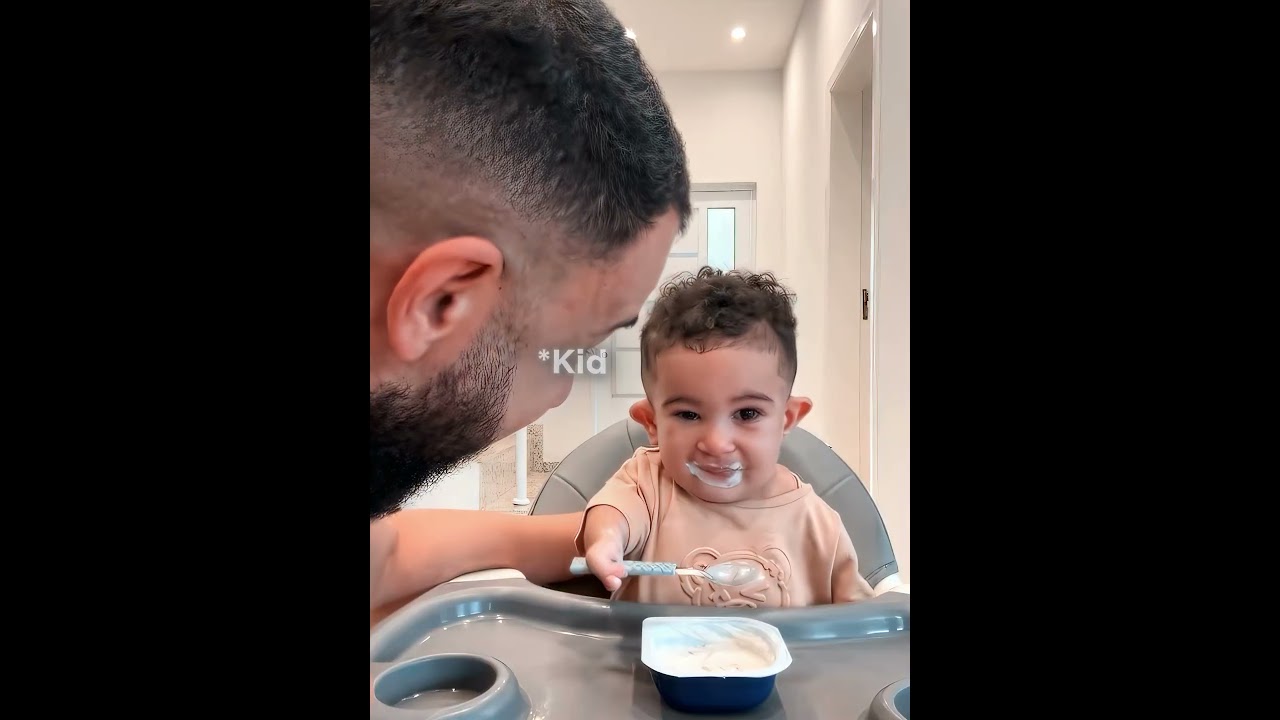 Dad encourages disabled son❤️‍🩹