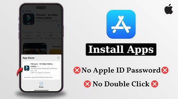 How To Install Apps Without Apple ID Password - (iPhone & iPad)