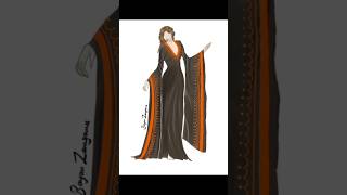 #luxurystyle #maximalistfashion #fashion #abaya #digitalfashion