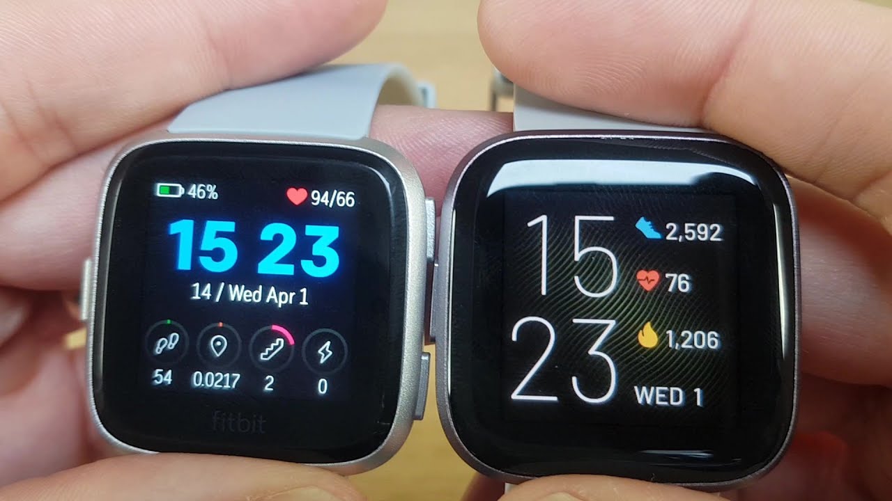 fitbit versa 2 differences