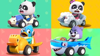 Wheels on Shark Car | Wheels on the Bus | Nursery Rhymes & Kids Songs | BabyBus - Cars World