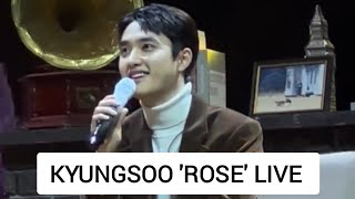 [16012023] KYUNGSOO ROSE LIVE FROM HIS BIRTHDAY PARTY EVENT#exo #DO #kyungsoo #kpop #rose #live