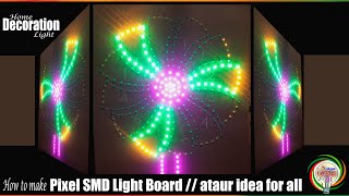 Table Fan Home Decoration Light | Fan Light Board | Fan SMD Light | Ataur Idea For All