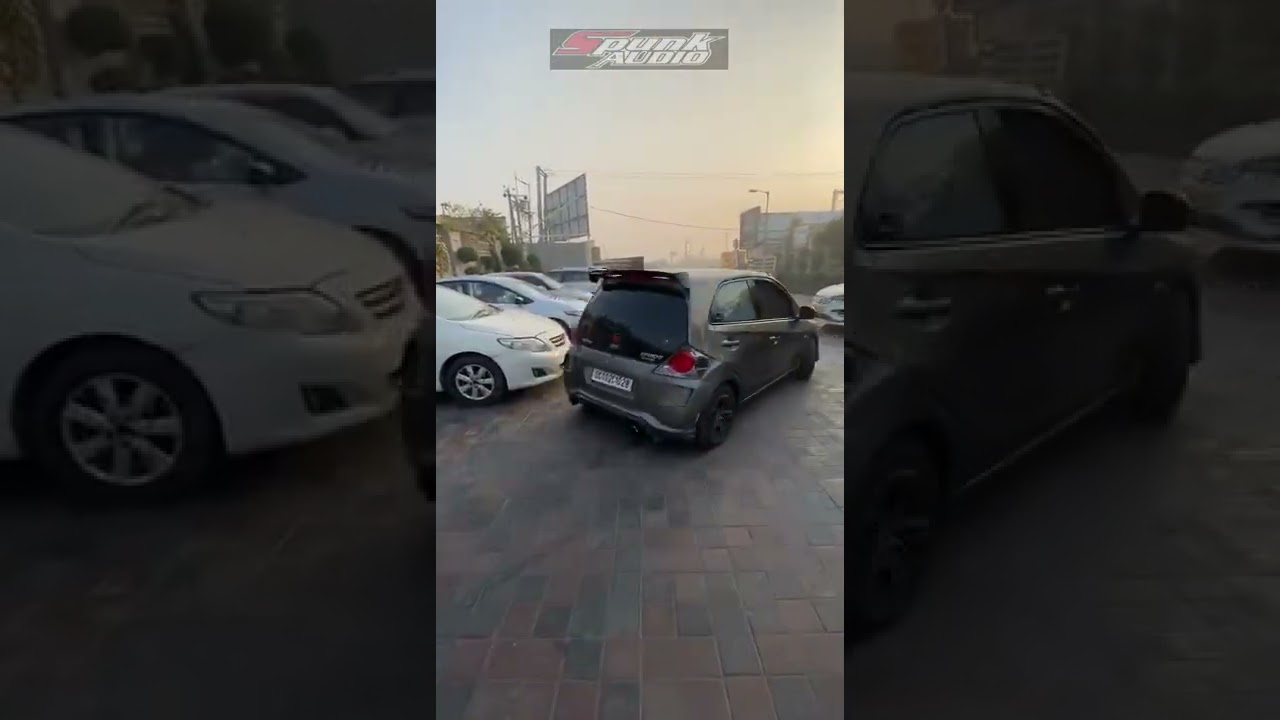 HONDA BRIO ( EXHAUST SOUND ) 