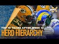 Herd Hierarchy: Colin ranks the top 10 teams in the NFL after Week 12 | NFL | THE HERD