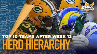 Herd Hierarchy: Colin ranks the top 10 teams in the NFL after Week 12 | NFL | THE HERD