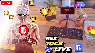 Rex tocx is live  gg mouse Pro free fire game play