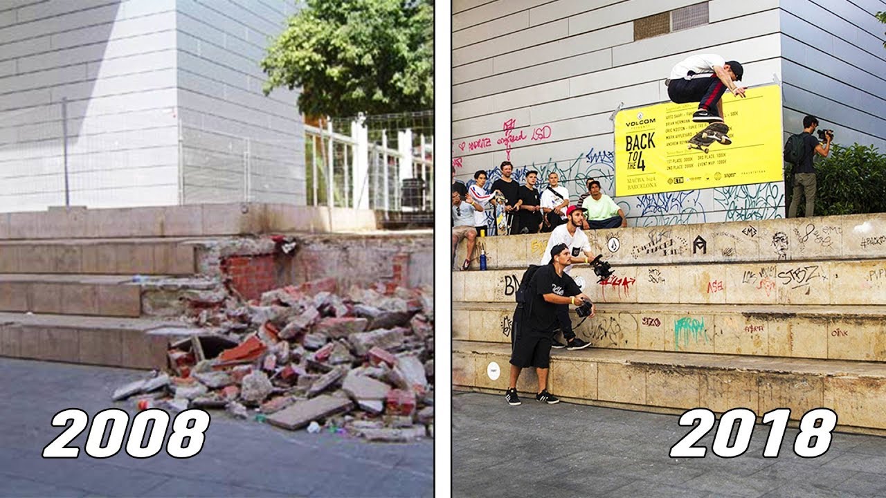 Reconstruyen este mítico SPOT de SKATE!?