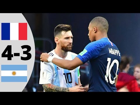 France vs Argentina 4-3 | World Cup Highlights and Goals