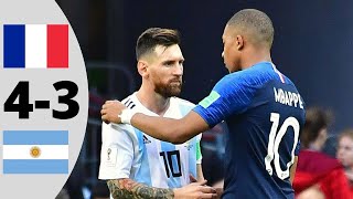 France vs Argentina 4-3 | World Cup Highlights and Goals