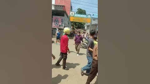 tawurang anak SMA 2 Mamuju