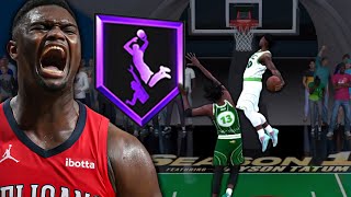 This *NEW* Zion Williamson Build is DOMINATING THE REC in NBA 2K25...