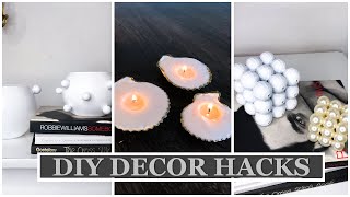Diy affordable home decor hacks you should try now || diy decor hacks