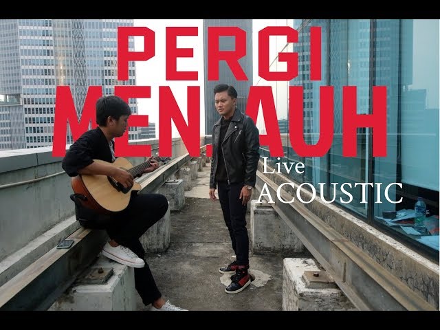 RIZKY FEBIAN - PERGI MENJAUH ( LIVE ACOUSTIC ) #albumjejak class=