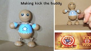 MAKING KICK THE BUDDY GAME IN REAL LIFE (carboard, clay)