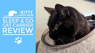 Cat Carrier Review - Doc & Phoebe's Sleep & Go by Kitty Help Desk 186 views 7 months ago 10 minutes, 19 seconds