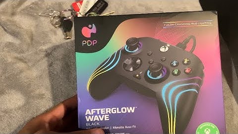 PDP Afterglow Wave LED Controller for Xbox Series X|S,Xbox One,Windows 10/11 Unboxing #xbox