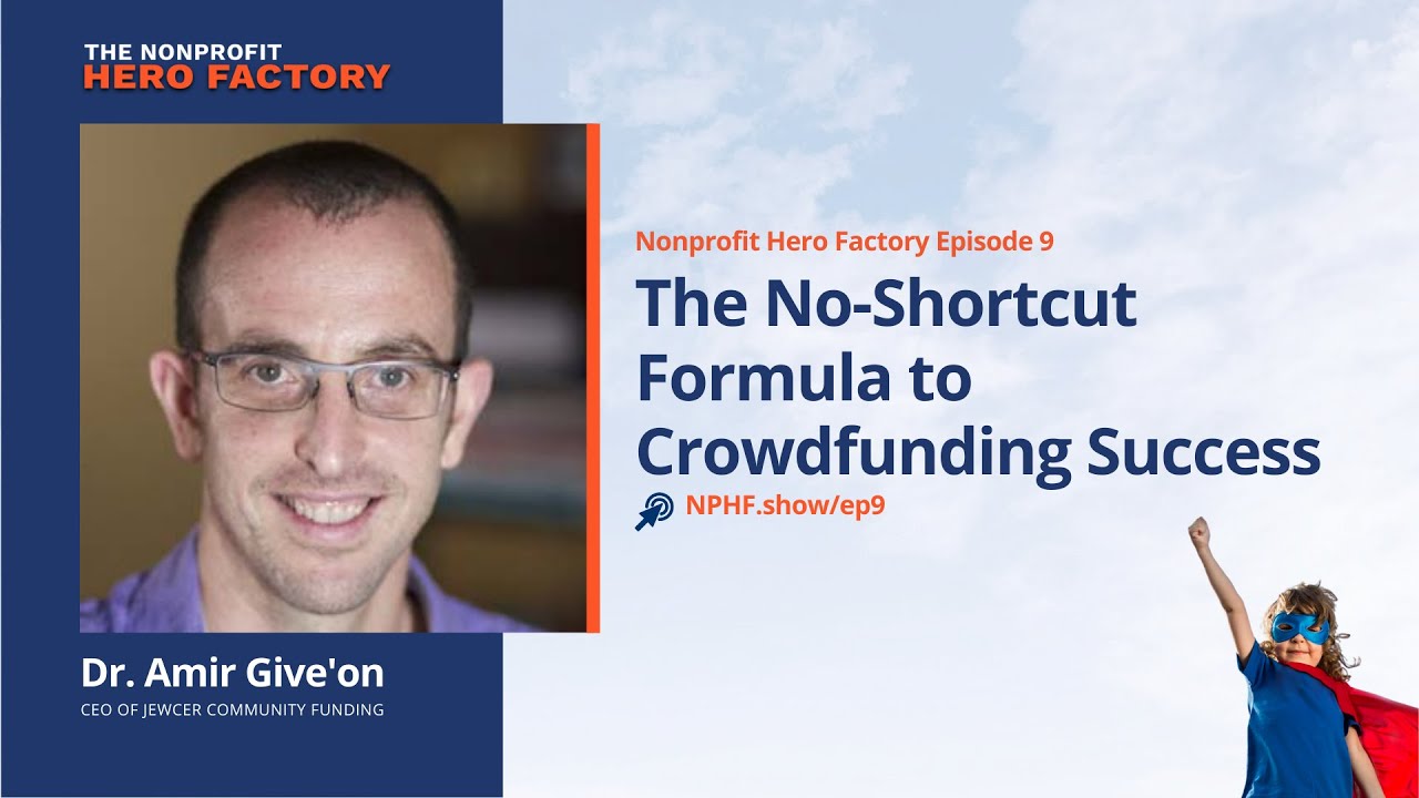 Episode 9: The No-Shortcut Formula to Crowdfunding Success … with Dr. Amir Give'on