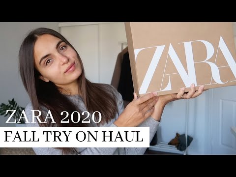 MASSIVE NEW IN ZARA TRY ON HAUL | Clothes + Lingerie haul | Violetta Genova